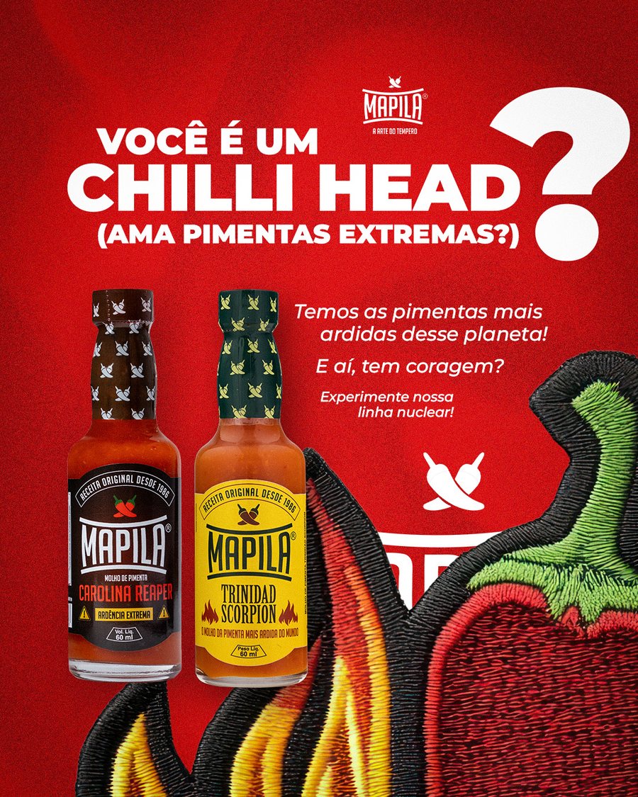 Arte Mapila: Você é um chilli head?